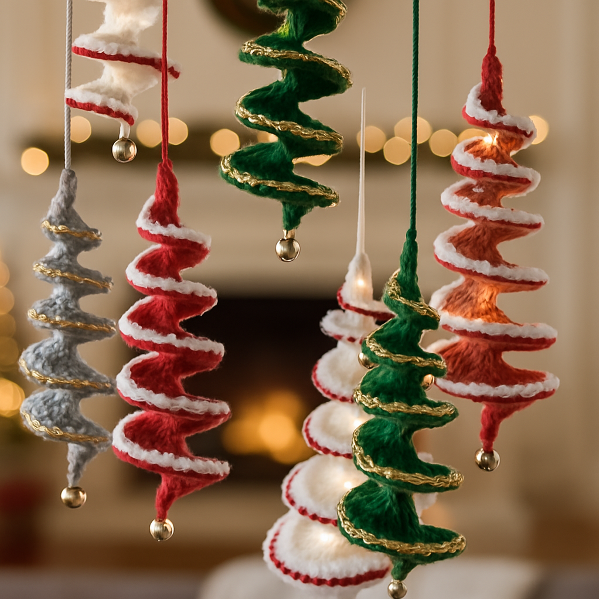 Cozy Crochet Spiral Christmas Tree Ornament: Full Free Pattern