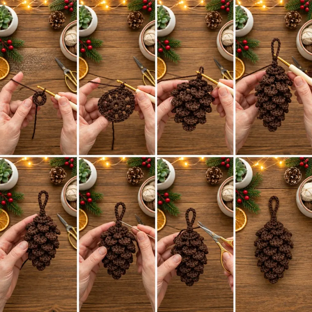 Handcrafted Pinecone Ornament for the Holidays article image 3