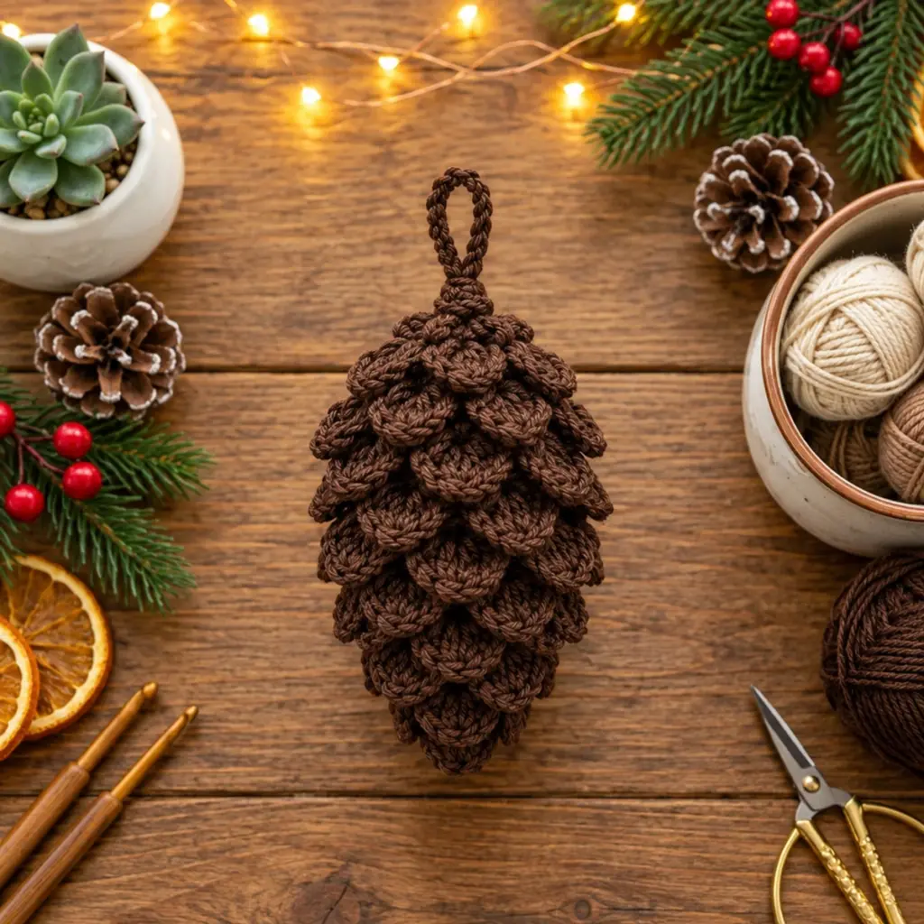 Handcrafted Pinecone Ornament for the Holidays article image 4